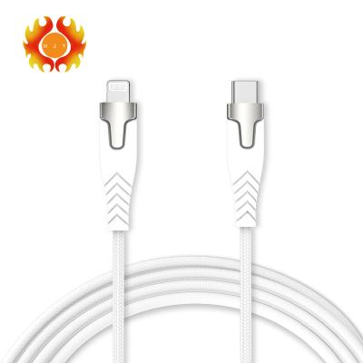 China For All iPhone/iPad Original Wholesale 18W Fast Charger Type C To Lightning PD Data Cable For iPhone 12 for sale