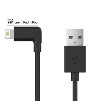 China Wholesale 0.5m/1.2m/1.8m/3m Mobile Phone USB Cable 90 Degree Gaming Cable Micro Usb Charging Type C Charger USB Data Cable For iPhone13 for sale