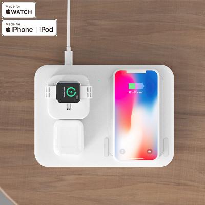 China High Quality Multi Function Qi Mobile Fast Mobile Phone Charger Cell Phone Wireless Charger For Iphone for sale