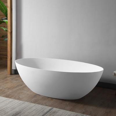 China Free Standing Solid Outdoor Stone Bathtub Eco - Friendly With Low Price for sale