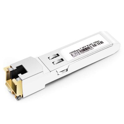 China 1.25G SFP-T 1000BASE-T Copper to RJ45,100M Transceiver Module Compatible for GLC-T/-GE-T MA-1GB-TX BD-SFP-T for sale