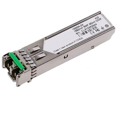 China For Network Switch 1.25G SFP Transceiver 1000Base-ZX 1550nm SMF Optical Singlemode Compatible Up To 80km For GLC-ZX-SMD... for sale