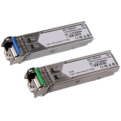 China For Network Switch 1.25G 1000BASE 1310/1550nm BIDI SC/LC 40KM Simplex Compatible SFP Module For SFP-GE-LH40 SFP-GE-LH40-SM SFP-GE40KT13 for sale