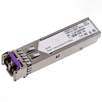 China For network switch 1.25G CWDM duplex/dual LC with DOM SFP transceiver modules, 120KM 1470 to 1610nm wavelength for sale