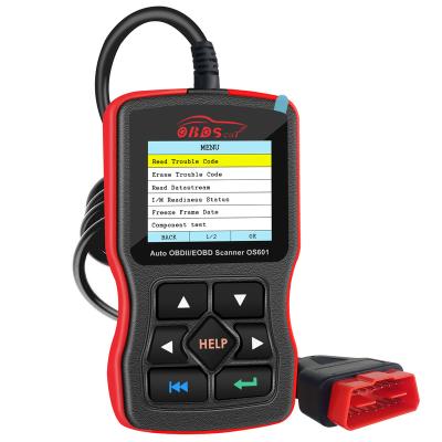 China CARS Diagnostic OBDScar OS601 EOBD OBD2 Scanner Vehicle Engine Fault Code Reader for sale