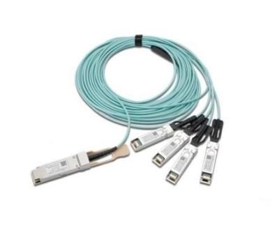 China OFNP 10GB-4-F01-QSFP 40G QSFP+ Compatible 4x10G SFP+ Breakout Optical Cable AOC Cable Best Active Price for sale