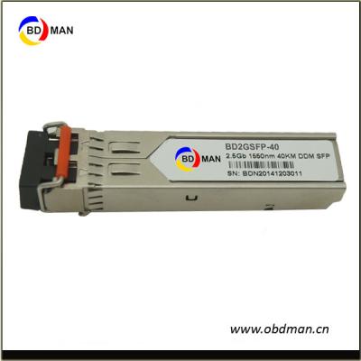 China 40km Ethernet WTD RTXM192-xxx DDM 2.5G SFP Transceiver Module for sale