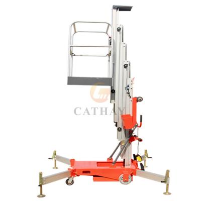 China Widely 150kg Construction Lift Mini Cheap Small Single Mast for sale