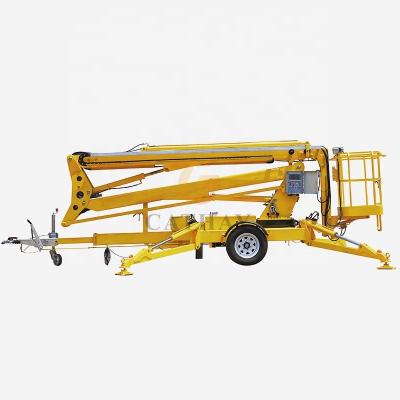 China Hotels Mini Spider Cherry Picker Electric Man Boom Building Lift for sale