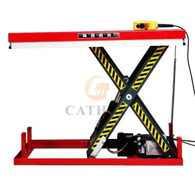 China Hotels CE Certificated 2ton 3ton Electric Stationary Weight Small Hydraulic Scissor Lift Tables for sale