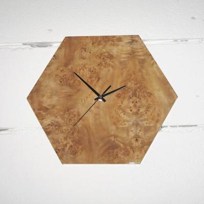 China Europe Hot Sale European Style Modern Home Decorative Wooden Wall Clock for sale