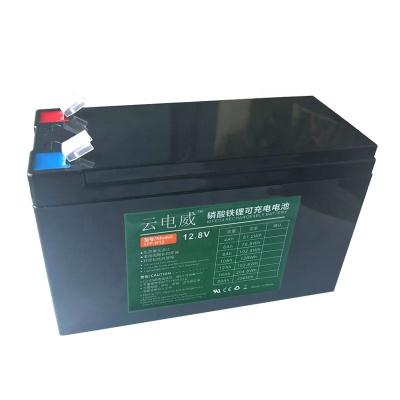 China Long deep cycle 2000 time Yundwei lifepo4 12v 8ah deep cycle lithium iron phosphate battery packs with BMS for sale