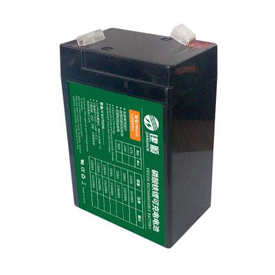 China Long Deep Cycle 2000 Time 6V 4Ah Battery Packs For Uninterruptible Power Supply Energy Storage Battery for sale