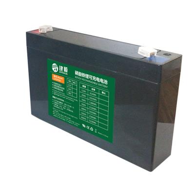 China Long deep cycle 2000 time professional manufacturer llifepo4 batteries for UPS 6V8ah lithium ion battery pack for sale