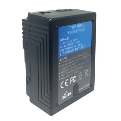 China Home Appliances BP-V95 V Mount Rechargeable Battery Lithium Ion Emission Camera Battery V Lock Battery Pack for sale