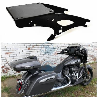 China Magekyn Strong Steel Rear Luggage Rack For Chief King Razor Chopper Tour PaK Indian Chief Roadmaster Springfield Challenger Pack 14-2022 for sale