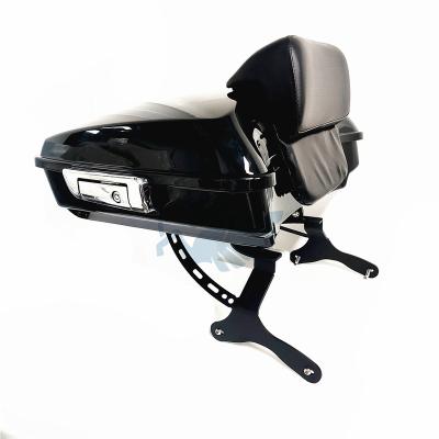 China METAL+ABS Razor Plastic Tour Pak Pack Top Case Trunk With Luggage Rack For Kawasaki Vulcan VN1700 Vertical Sailing Vaquero ABS SE 1700 2010-2020 for sale