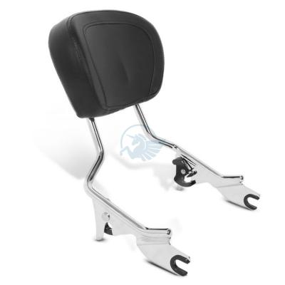 China Passenger Steel Rear Rest Sissybar Sissybar Detachable Backrest For Harley Davidson Touring Road King Electra Street Glide CVO 09-21 for sale