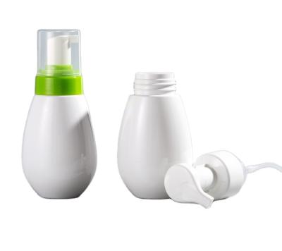 China Personal Care 180ml 200ml PET Wash White Fine Shampoo Hand Pump Bottle Plastic Bottle Face Body Bottle for sale