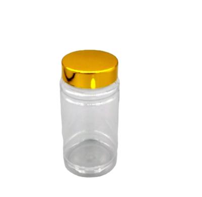 China 150ml 150cc 5.2OZ Chemical Empty PET Plastic Pill Capsules Medicinal Vitamin Bottle With Screw Cap for sale