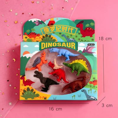 China 2022 Fashionable Children's Eraser Pen Pencil Style Girl Special Pen Colorful Cartoon Animation Dinosaur for Children for sale