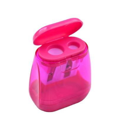 China Fashionable Plastic Colorful Manual Desktop Automatic Pencil Sharpener for sale