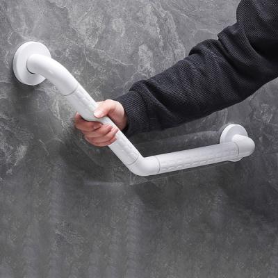 China White Folding Type Supplies Anti-Slip Toilet Anti-Slip Toilet Handrails Mild Steel U Shape Toilet Bar Grab Color Safety Therapy Original FUJ for sale