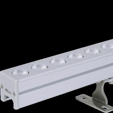 China LED FAÇADE 12W linear light 15W 24W per meter with 10 15 25 degrees for outdoor IP66 for sale