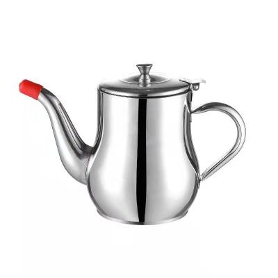 China China Made Sustainable Top Quality Silver Circular Stainless Steel Water Kettles For Kitchenware for sale