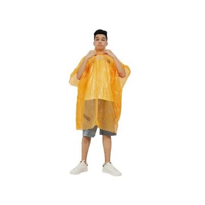 China New Arrival Waterproof 100% Waterproof Reusable Disposable Adult Thickened EVA Rain Coat PE Transparent Tour Increasing Coat Rain Poncho for sale