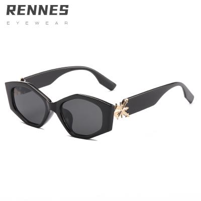 China Reindeer 2021 UV400 Protection Small Oval Trendy Designer Sunglasses Women Sun Glasses Women Sun Glass Street Eyewear for sale