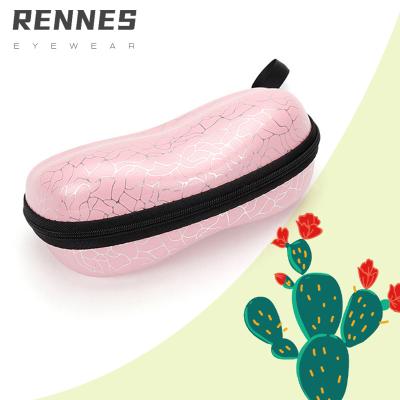 China Wholesale Good Quality Classic Style Oversized Glasses Cotton Material REINDEER Case Good Eyewear Packaging Recycled Sunglasses Case for sale