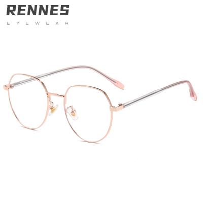 China Fashion Metal Optical Frames REINDEER Optical Frame or Decoration Anti Ray Blue Glasses Computer Eye Light Optical Frames for sale