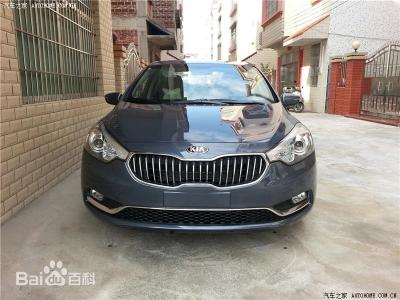 China K3 Kia Subcompact Car 4 Door Sedan With High Resolution Touch Screen for sale