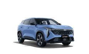 中国 ジーリー シティレイ SUV 青色 商用車 フロントホイールドライブ 都市型クロスオーバー 販売のため