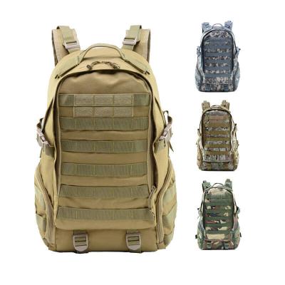 China Wholesale High Quality Waterproof Camouflage Tactical Rucksack Waterproof Outdoor Hiking Military Backpack V-123 for sale