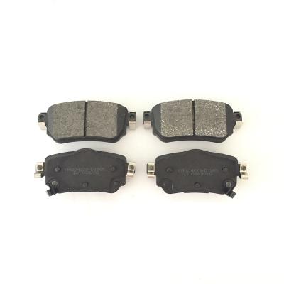 China D1965 Semi-metalic Ceramic Auto Spare Parts Brake Pads For Renault (D4060-4CA0A) for sale