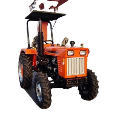 China Farms Agricultural Machinery Equipment 50 Hp 4wd 504 Tractor With Orange Hood for sale