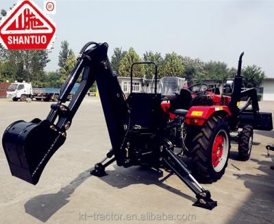 China Taishan Front Garden Backhoe 30hp 4wd 4 Wheel Compact Farm Tractor Loader Tractor for sale