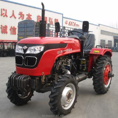 China Farm Tractor TAISHAN 4WD 50HP ENGINE COVER WHEEL TRACTOR NEW for sale