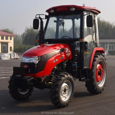 China Farm Tractor 604D China Taishan 60hp Engine 4wd Tractor With Cab for sale