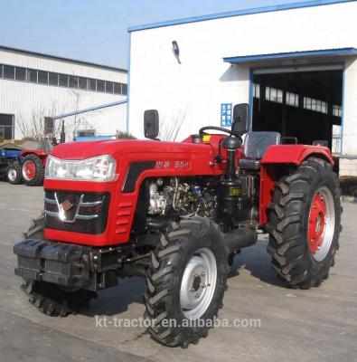 China TRADITIONAL Farm Tractor HOOD 554TE 55 HP GARDEN WHEEL TRACTOR for sale