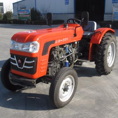 China Cultivate 500 2WD 50HP MINI FOUR WHEEL GARDEN TRACTOR for sale