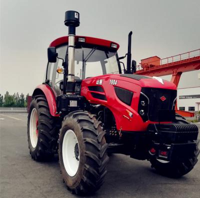 China Farms SHANTUO TS 160HP 4WD YTO ENGINE HIGH POWER 4 WHEEL FARM TRACTOR for sale