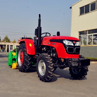 China Model Farm Tractor Straw Chopper Machine 55HP 4WD Tractor 554D TRACTOR for sale