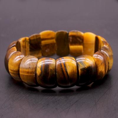 China CLASSIC Hot Sale Gifts Natural Tiger Eye Stone For Women Girls Bracelet Jewelry Accessories for sale