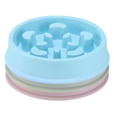 China Viable Wholesale Hot Sale High Quality Plastic Slow Feeder Dog Bowl for sale