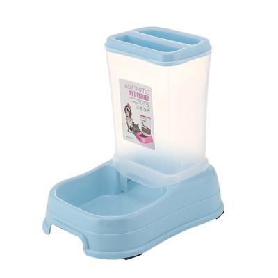 China Amazon Automatic Pet Feeder Hot Selling Automatic Plastic Bowl for sale