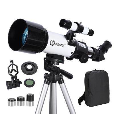 China Refraction 70400 Astronomical Telescope With Tripod Moon Bird Watching Monocular Kids Match Phone Adapter Finder Scope OSL-74 32*46*16CM for sale