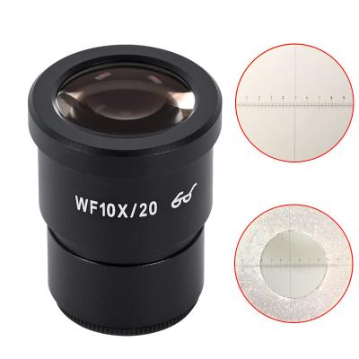 China Microscope Stereo Zoom WF10X Eyepiece for Microscope Stereo Monocular Trinocular Binocular Accessories with Scale and Cross Line Reticle OSL-821 for sale